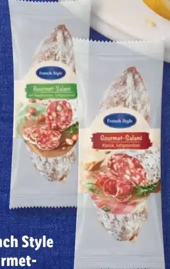 Lidl French Style Gourmet­-Salami Angebot