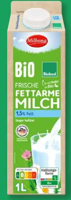 Lidl Milbona Frische Fettarme Milch Angebot