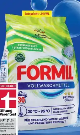 Lidl Formil Vollwaschmittel Angebot