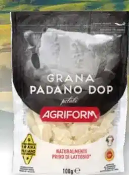 Scheck-in-Center Agriform Grana Padano Angebot