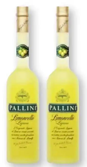 Scheck-in-Center Pallini Limoncello Liqueur Angebot