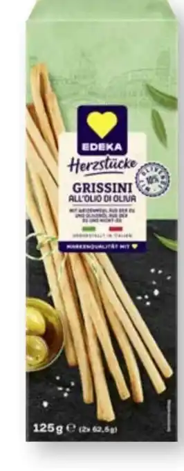 Scheck-in-Center Edeka Herzstücke Grissini Angebot