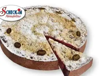 Scheck-in-Center Scheck-in Manufaktur Sauerkirsch-Streuselkuchen Angebot