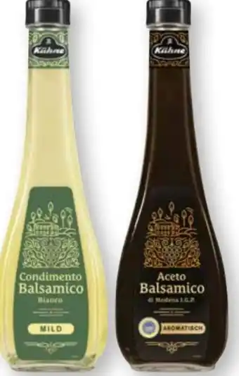 Scheck-in-Center Kühne Condimento Balsamico Bianco Angebot