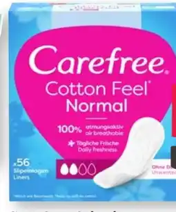 Scheck-in-Center Carefree Cotton Feel Normal Slipeinlagen Angebot