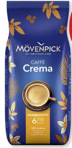 Scheck-in-Center Mövenpick Caffè Crema Angebot