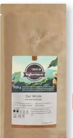 Scheck-in-Center Scheck-in Kaffeerösterei Der Milde Angebot