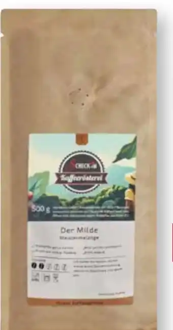 Scheck-in-Center Scheck-in Kaffeerösterei Der Milde Angebot
