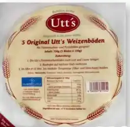 Scheck-in-Center Utt‘s Flammkuchenböden Angebot