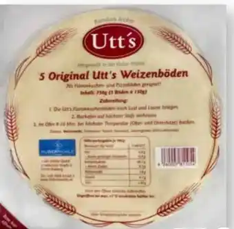 Scheck-in-Center Utt‘s Flammkuchenböden Angebot