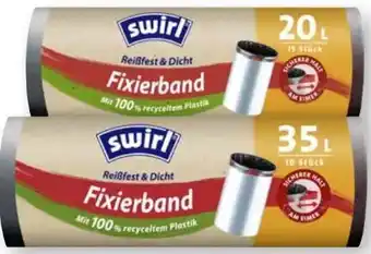 Scheck-in-Center Swirl Fixierband-Müllbeutel Angebot