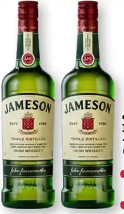 Scheck-in-Center Jameson Triple Distilled Irish Whiskey Angebot