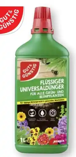 Scheck-in-Center Gut & Günstig Flüssiger Universaldünger Angebot