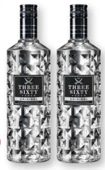 Scheck-in-Center Three Sixty Vodka Original Angebot