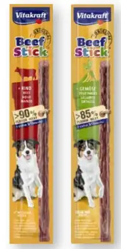 Scheck-in-Center Vitakraft Beef-Stick Angebot
