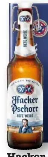 Scheck-in-Center Hacker-Pschorr Hefe Weiße Angebot