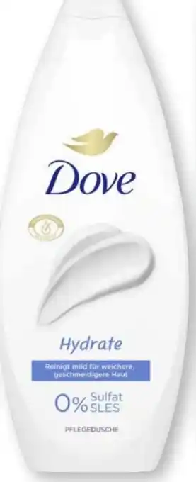 Scheck-in-Center Dove Pflegedusche Hydrate Angebot