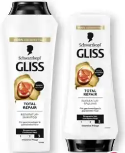 Scheck-in-Center Schwarzkopf Gliss Kur Total Repair Shampoo Angebot