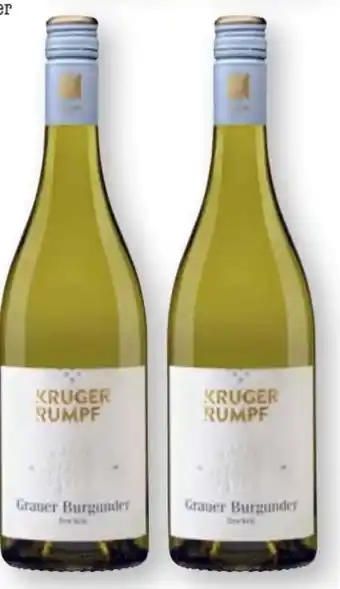 Scheck-in-Center Kruger-Rumpf Grauer Burgunder Angebot