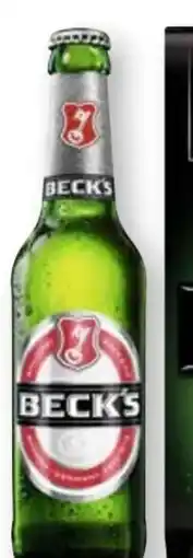 Scheck-in-Center Becker's Pils Angebot