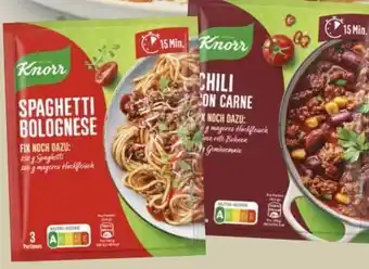 Edeka Knorr Fix Spaghetti Bolognese Angebot