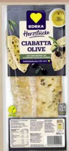 Edeka Edeka Herzstücke Ciabatta Olive Angebot