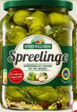 Edeka Spreewaldhof Spreelinge Gewürzgurken Angebot