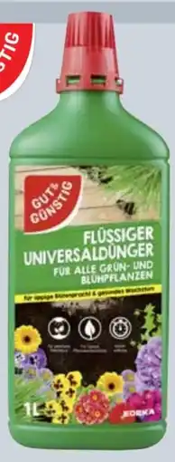 Edeka Gut & Günstig Flüssiger Universaldünger Angebot