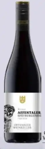 Edeka Ortenauer Weinkeller Affentaler Spätburgunder Rotwein Angebot