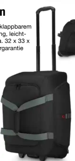 Edeka Wenger Reisetasche mit Rollen Angebot