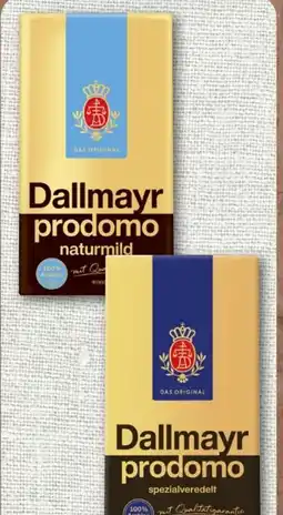 nahkauf Dallmayr Kaffee Prodomo Naturmild Angebot