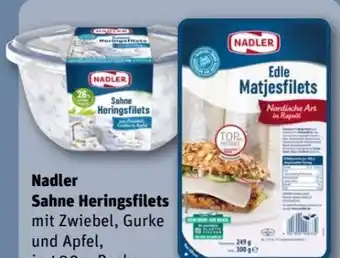 REWE Center Nadler Sahne Heringsfilets Angebot