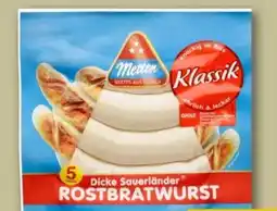 REWE Center Metten Rostbratwurst Angebot