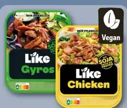 REWE Center Like Meat Gyros Vegan Angebot