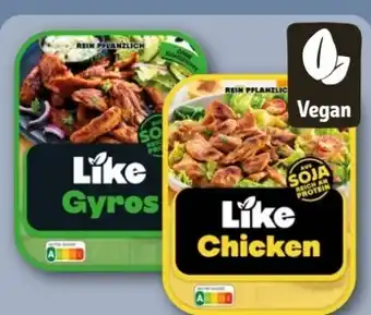 REWE Center Like Meat Gyros Vegan Angebot