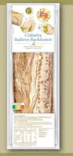 REWE Center Rewe Feine Welt Italiens Backkunst Ciabatta Angebot
