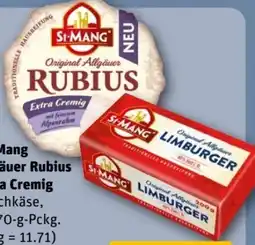 REWE Center St. Mang Original Allgäuer Rubius Angebot