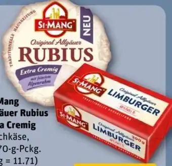REWE Center St. Mang Original Allgäuer Rubius Angebot
