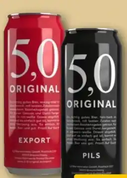 REWE Center Oettinger Original 5,0 Pils Angebot