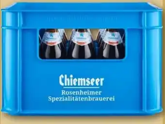 REWE Center Chiemgauer Brauhaus Rosenheimer Chiemseer Hell Angebot