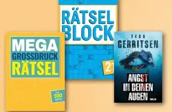 REWE Center XXL Rätselspaß Bücher Angebot