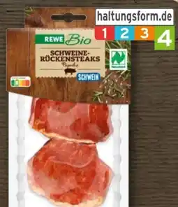 REWE Rewe Bio Bio-Schweine-Rückensteaks Angebot