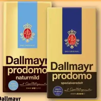 REWE Dallmayr Kaffee Prodomo Naturmild Angebot
