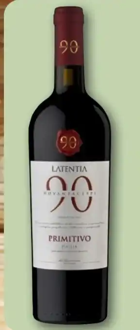 REWE Latentia Winery Novantaceppi Primitivo Puglia Angebot
