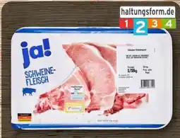 REWE ja! Schweine Stielkotelett Angebot