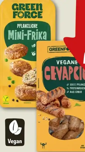 REWE Greenforce Vegane Fleischalternative Angebot