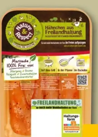 REWE Nature & Respect Freiland-Hähnchen-Innenfilets Angebot