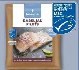 REWE Followfish Kabeljaufilets Angebot