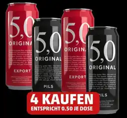 PENNY Oettinger 5,0 Original Pils Angebot