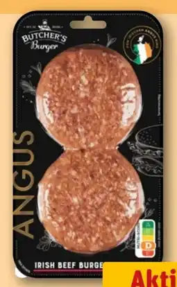 REWE Butcher’s Burger Angus Irish Beef Patties Angebot